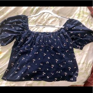 Sweetheart Puff-Sleeve Top